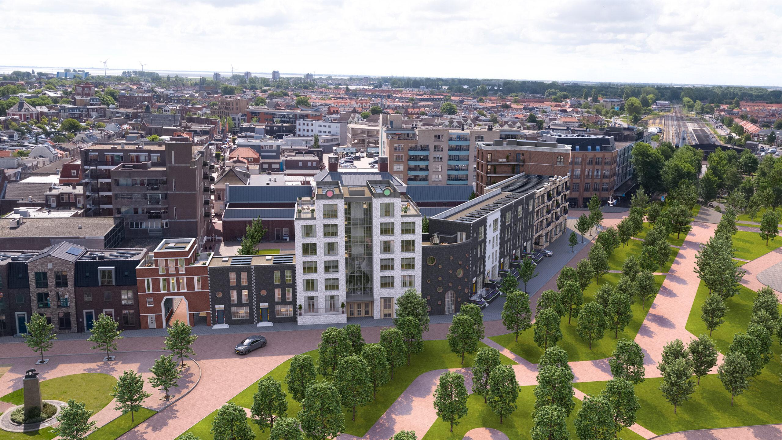 CDA Den Helder wil tijdelijk voetpad tussen Bernhardplein en Prins Hendriklaan