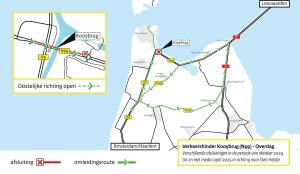 Renovatie Kooybrug gaat op 14 oktober 2024 van start