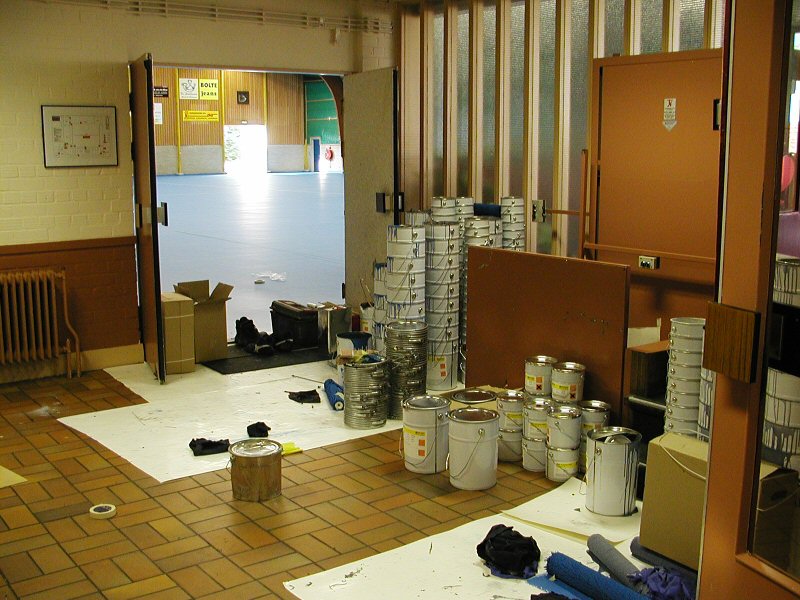 Nieuwe vloer Spartahal in Schagen