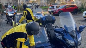 Video: Hoop spektakel met motoren in Hippolytushoef