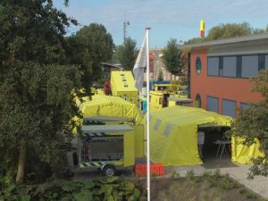 Grote oefening in Schagen