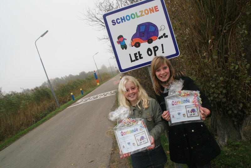 Opening schoolzone Burgerbrug