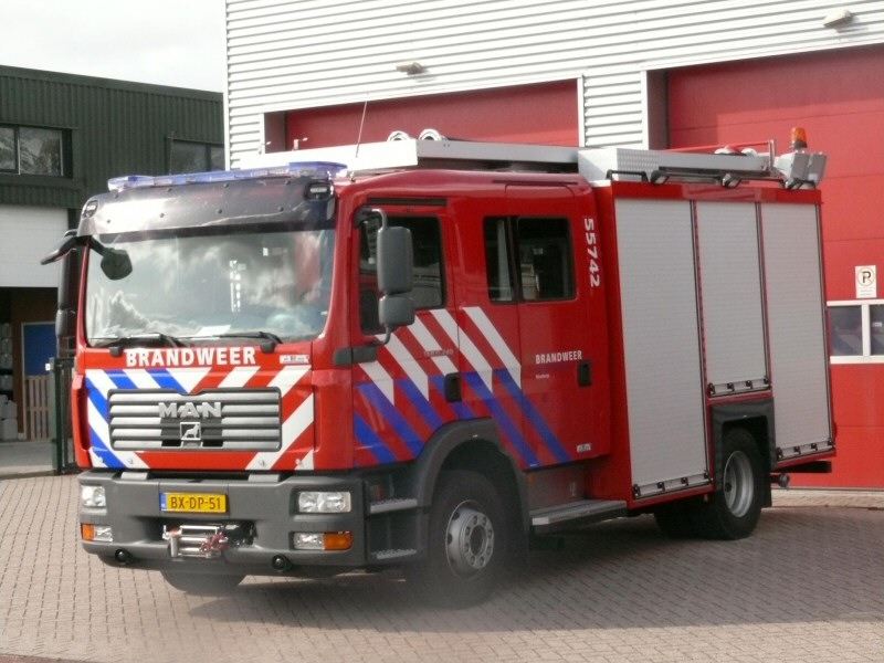 Nieuwe brandweerwagen