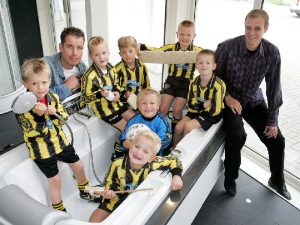 Smurfenvoetbal bij SV Schagen