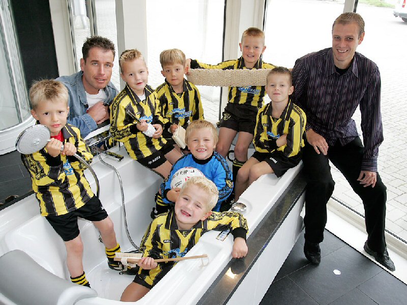 Smurfenvoetbal bij SV Schagen