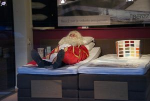 Sinterklaas slaapt bij Westerman