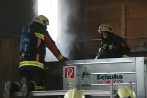 Binnenbrand bij VBK