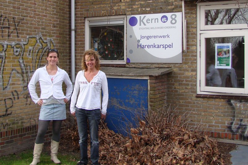 Naomi bij Jongerenwerk in Harenkarspel