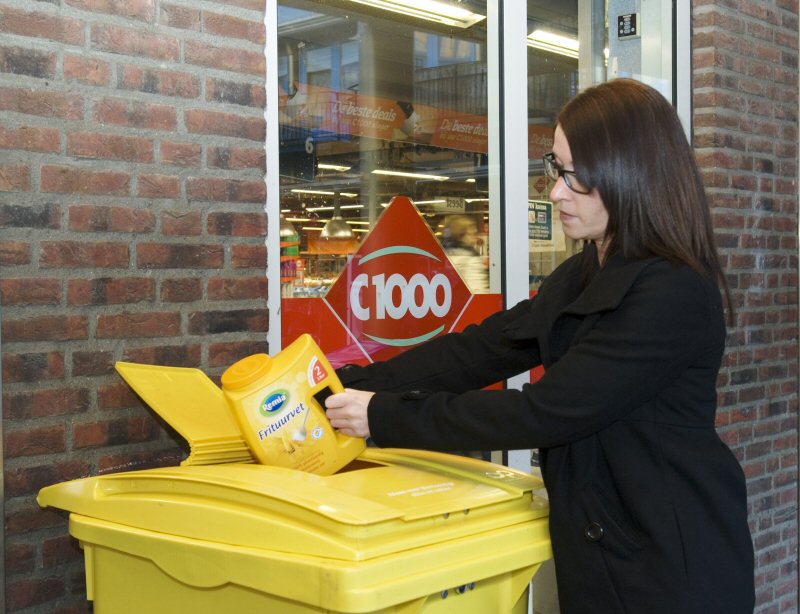 Recycling frituurvet