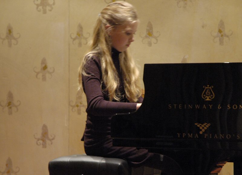 Quinty wint op de piano