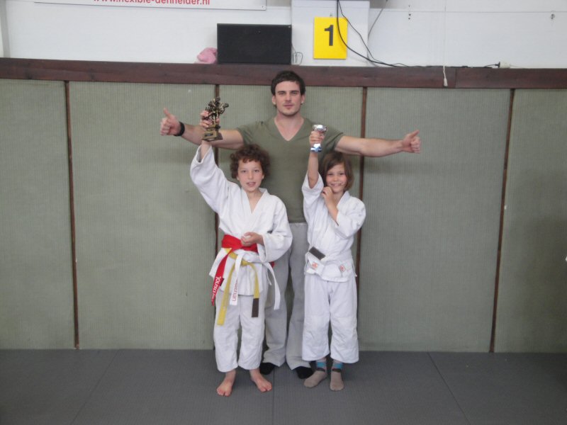 Judoka’s Body Action in actie