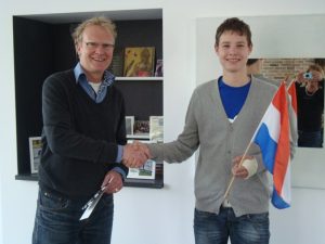 Heddes feliciteert Ewout