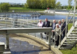 College bezoekt waterzuivering