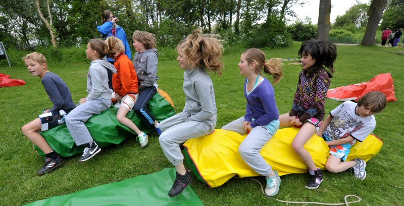 Sportieve dag bij De Wiel