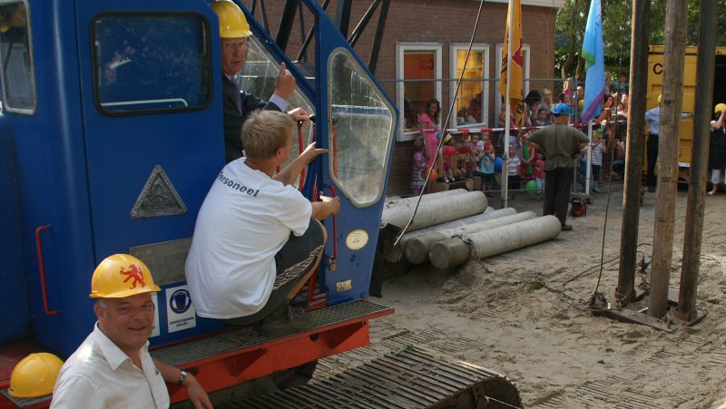 Eerste paal SKRS
