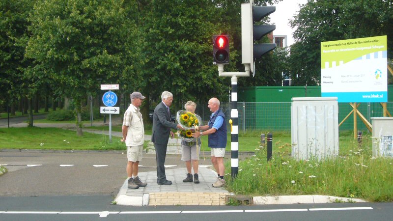 Veilige oversteek voetgangers Sportlaan