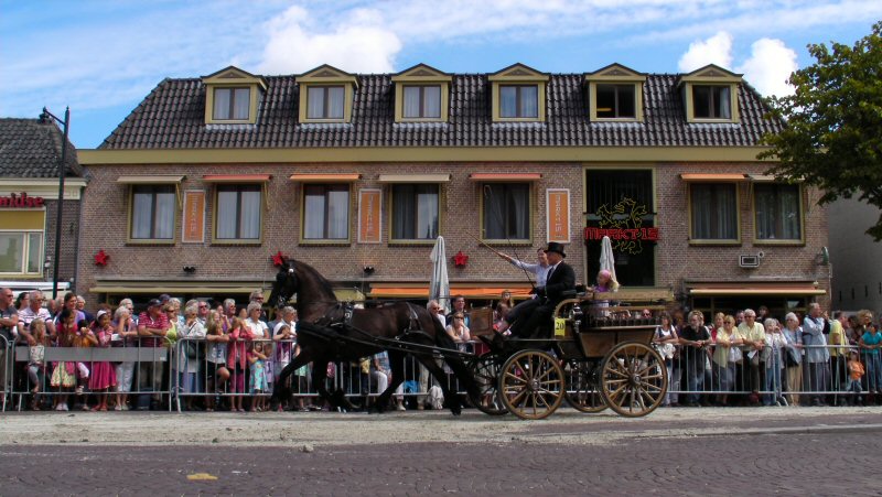 Topdrukte tijdens ringsteken