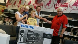 Drost wint LCD-TV bij Karwei