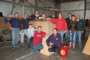 Timmeren voor Floralia