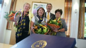 Lintjes voor Zonnebloem