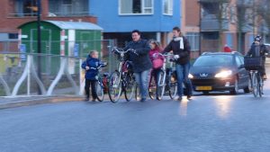 Spekgladde ochtendspits
