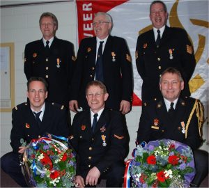 Lintjes brandweer Niedorp