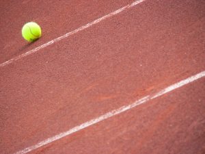Uitbreiding tennisbaan