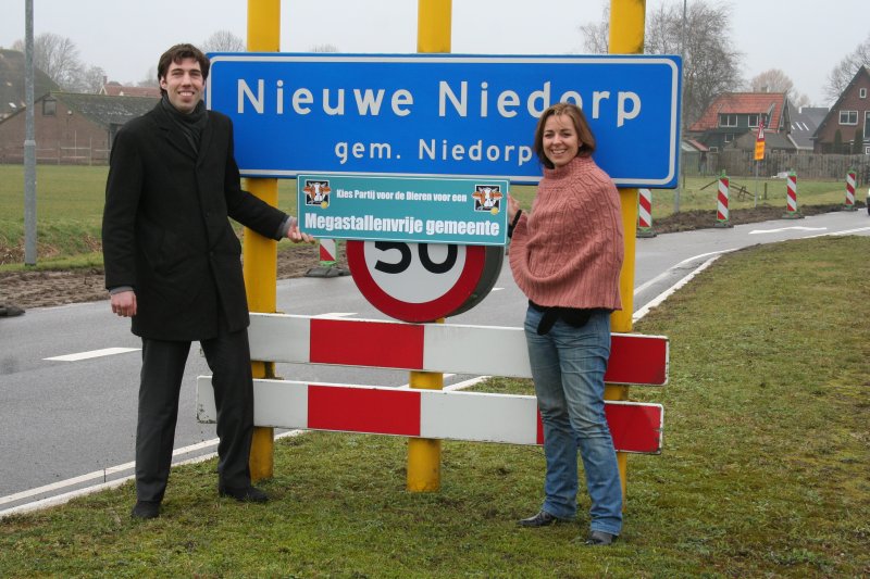 Niedorp ‘megastal vrij’