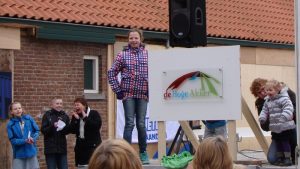 Eerste paal Hoge Akker