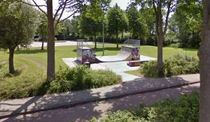 Skatebaan aan Oostwal