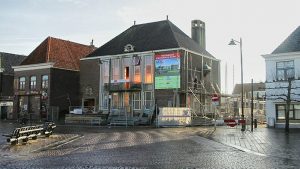 Cultuurhuis in de steigers