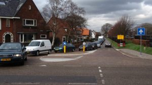 Spoorlaan Schagen eenrichtingsweg