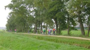 Samen fietsen, ja gezellig