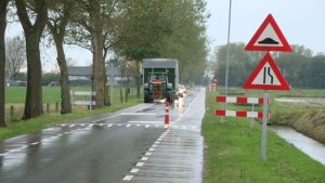 Paaltjesdief actief in Eenigenburg
