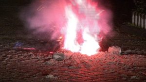 Vuur door kortsluiting in Callantsoog