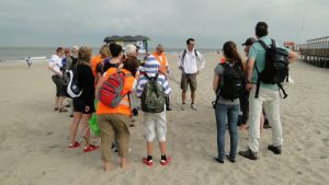 Opruiming strand in Schagen