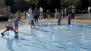 Fonteinplein in Holle Bolle Plons