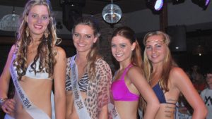 Beauties op de catwalk