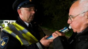 Alcoholcontrole bij autocross