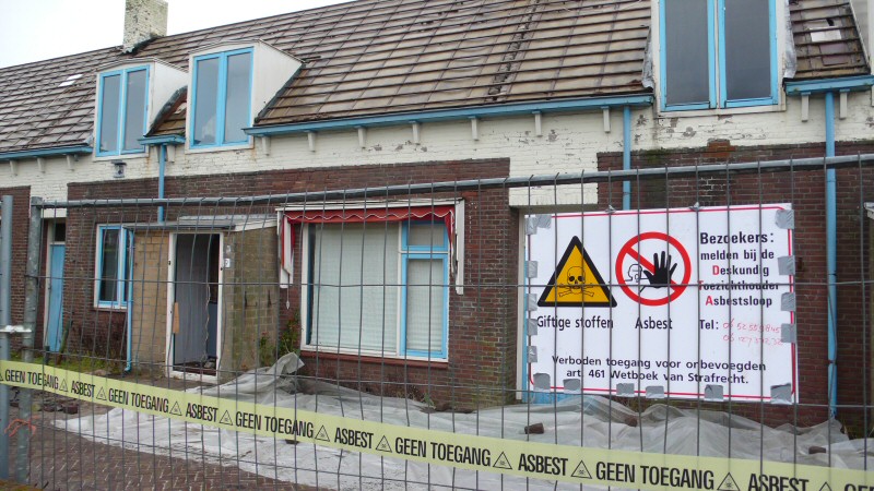 Asbest in Petten verwijderd
