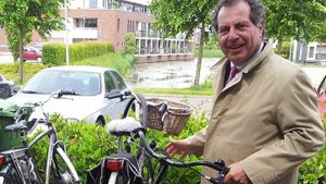 Fietsen met de burgemeester