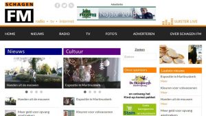 Nieuwe website en kabelkrant Schagen FM