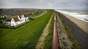 Nieuw kunstwerk in Petten