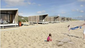 Provincie steunt strandhuisjes Petten