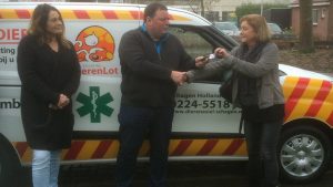 Nieuwe dierenambulance voor regio