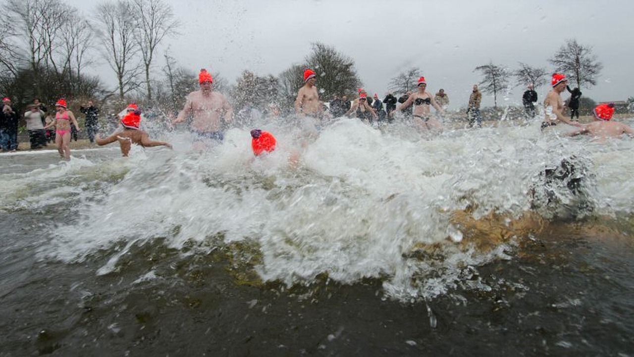 Nieuwjaarsduiken in de regio