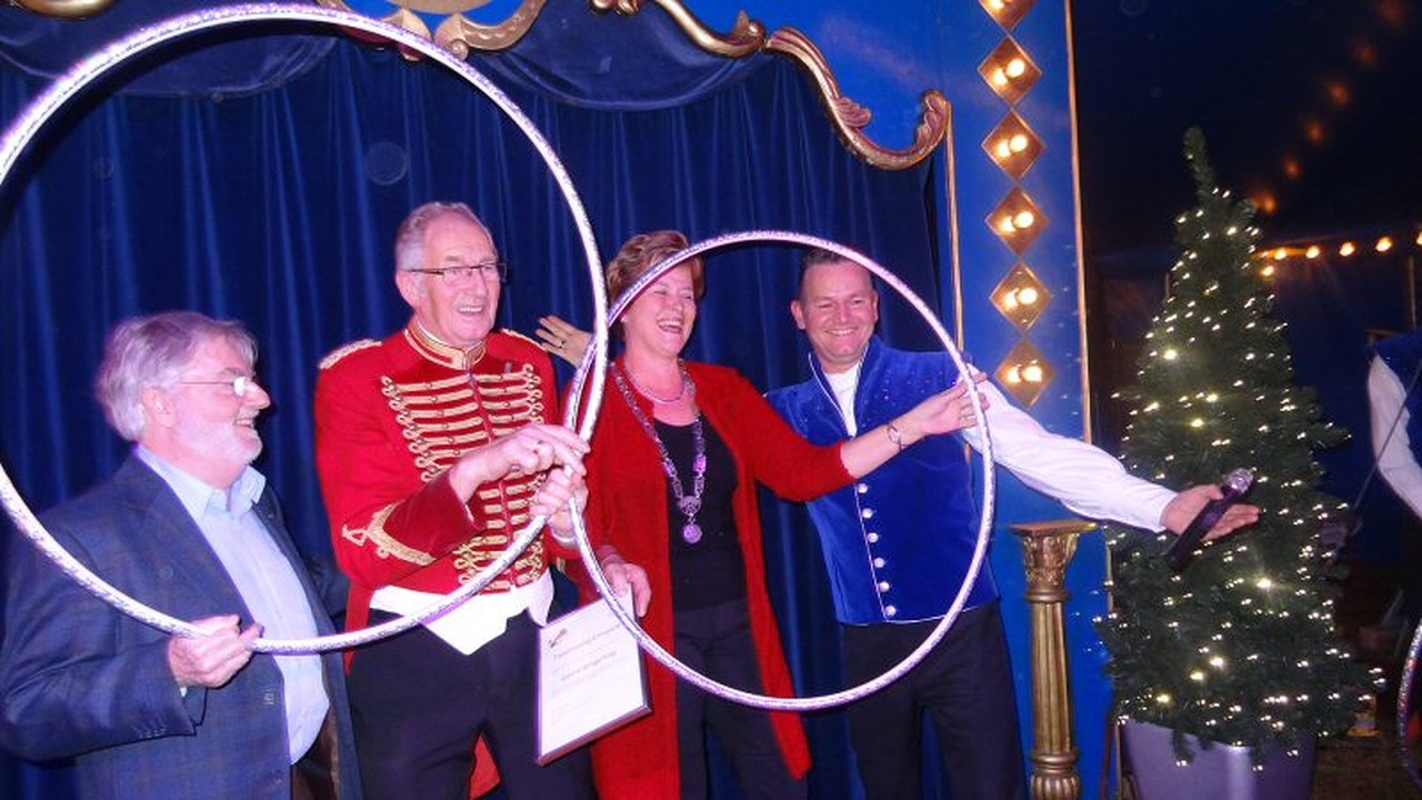 Gerrit Jongerling krijgt erespeld Circuscultuur