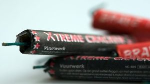 ‘Vuurwerkgooiers in vizier’