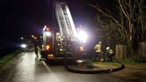 Rookontwikkeling in woning Belkmerweg