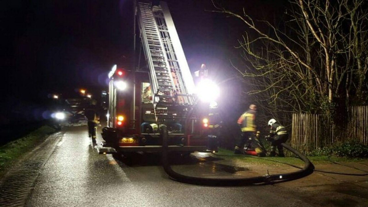 Rookontwikkeling in woning Belkmerweg